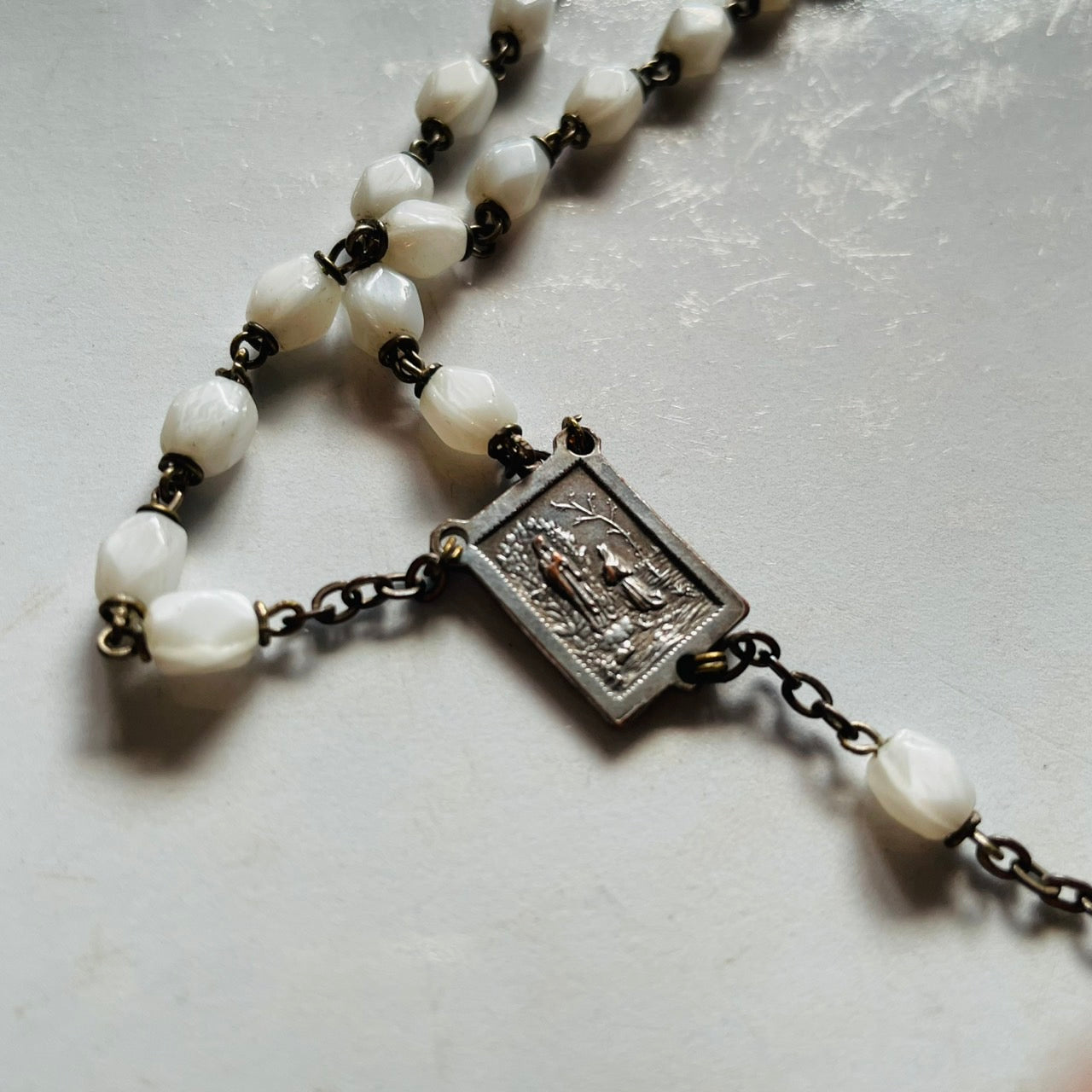 French Antique Rosary – 1920s, France