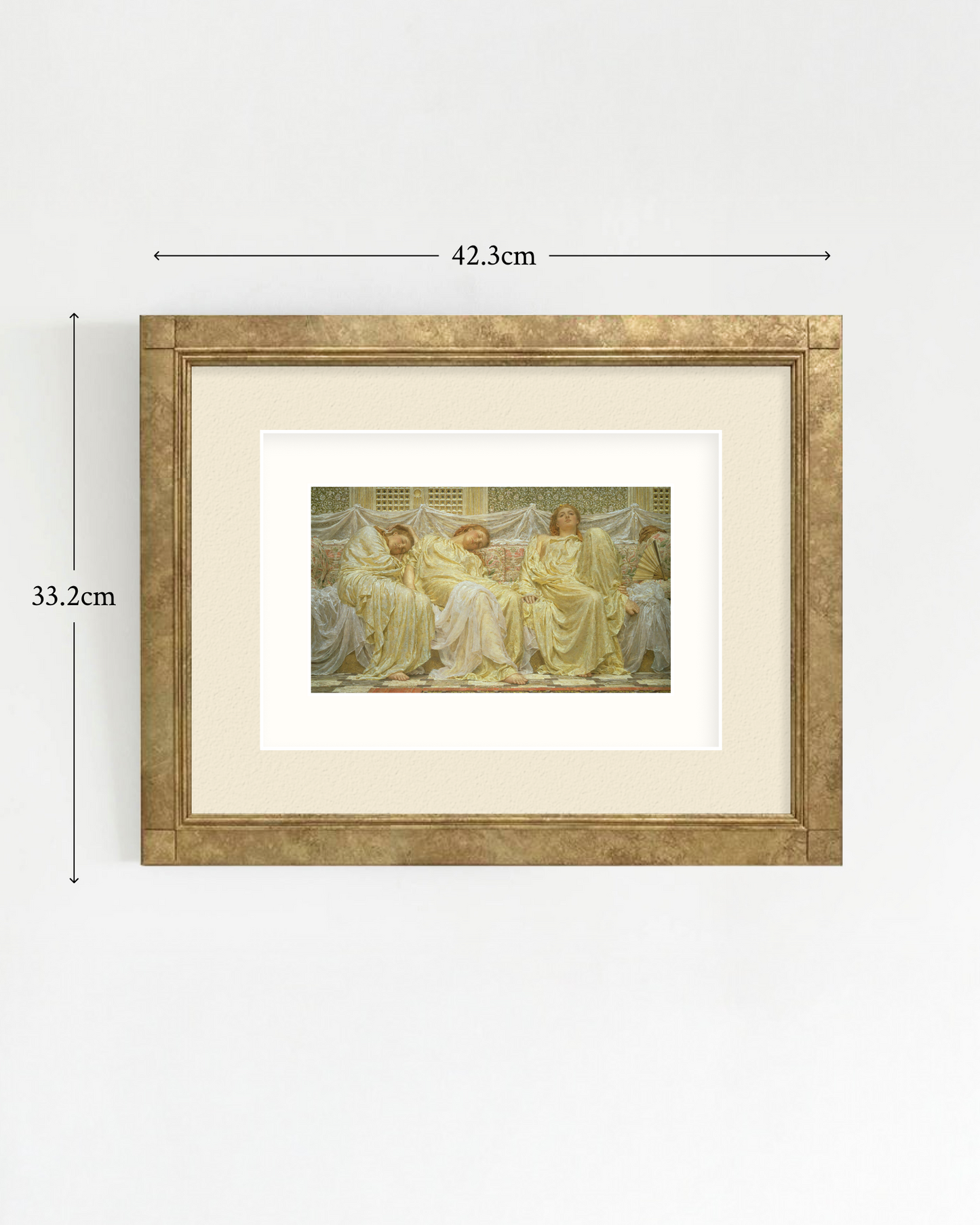 REVERIE-02 : Albert Joseph Moore - "Dreamers" Framed Art