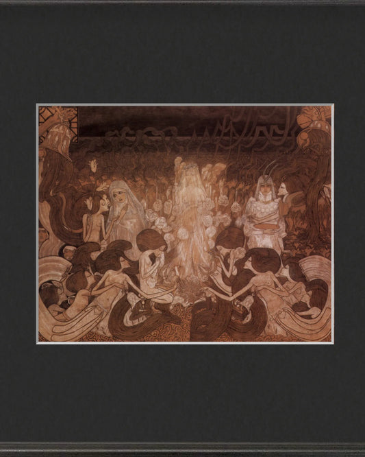 Jan Toorop - "The Three Brides" Framed Art