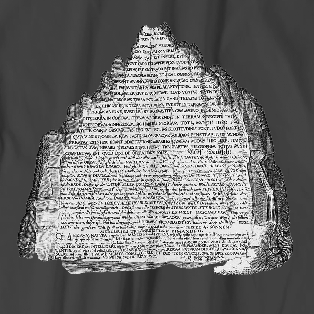 Heinrich Khunrath T-shirt