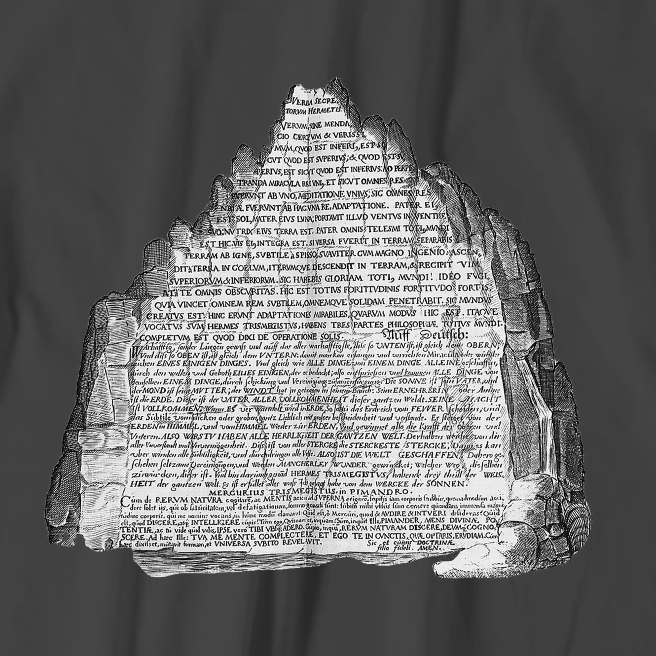 Heinrich Khunrath T-shirt