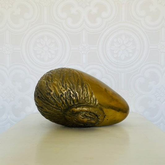 Sleeping Muse – Bronze Sculpture, Late 20th Century, Romania