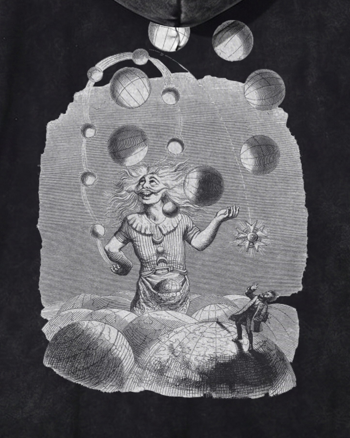 J.J. Grandville Snow Washed Loose Hoodie