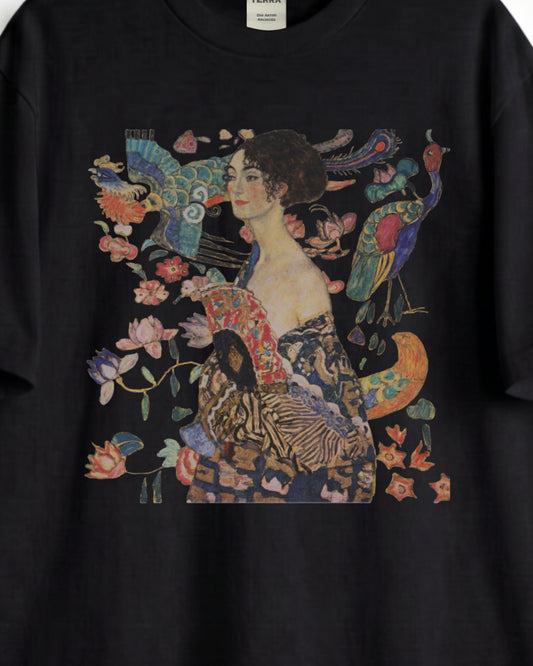Gustav Klimt Art Boxy T-shirt