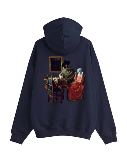 Johannes Vermeer "The Wine Glass" Hoodie