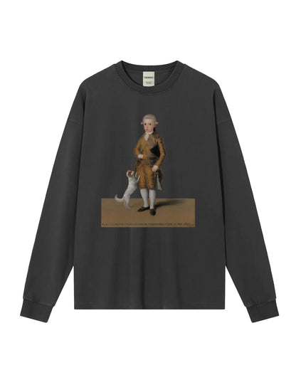 Francisco de Goya Vintage Washed Long Sleeve T-Shirt
