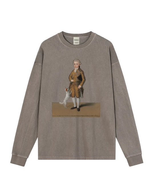 Francisco de Goya Vintage Washed Long Sleeve T-Shirt