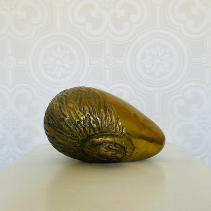 Sleeping Muse – Bronze Sculpture, Late 20th Century, Romania