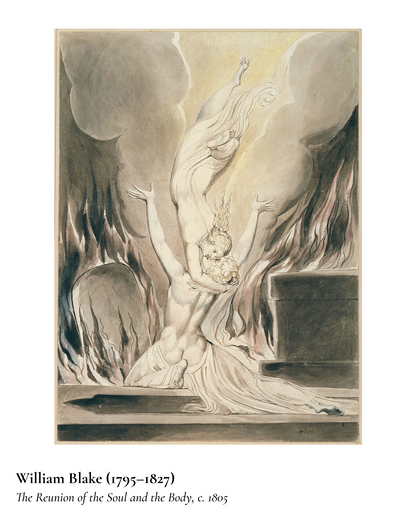William Blake Art Vintage Hoodie