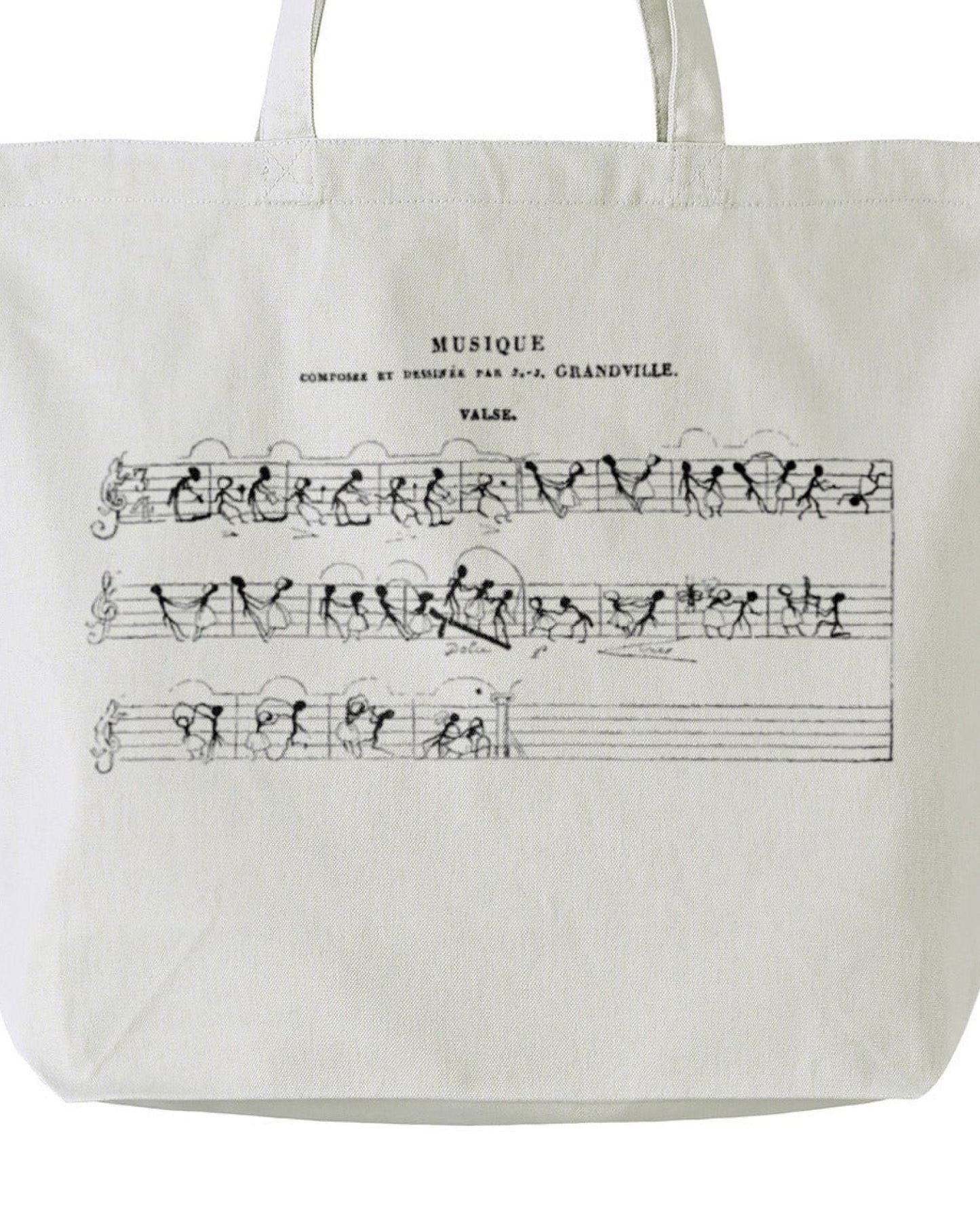 J.J. Grandville Art Tote Bag