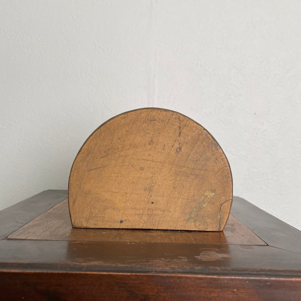 Wooden Pedestal with Angel Motif – 18th Century, France