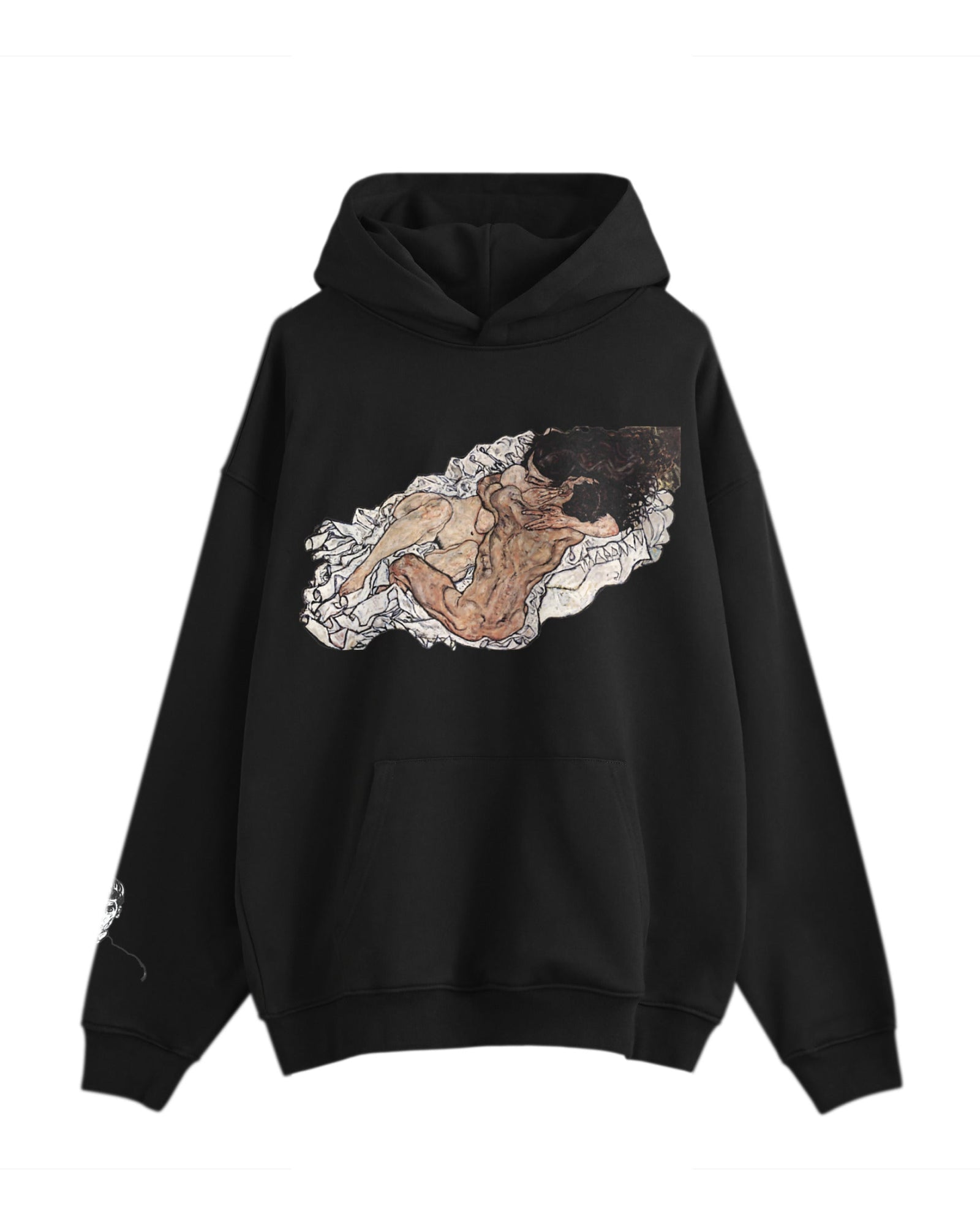 Egon Schiele black image