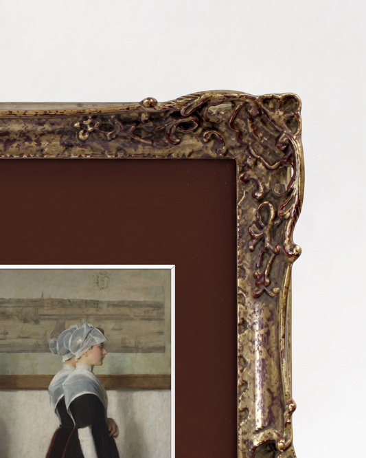 SILENCE-03 : Nicolaas van der Waay - "Amsterdam Orphanage Girls" Framed Art