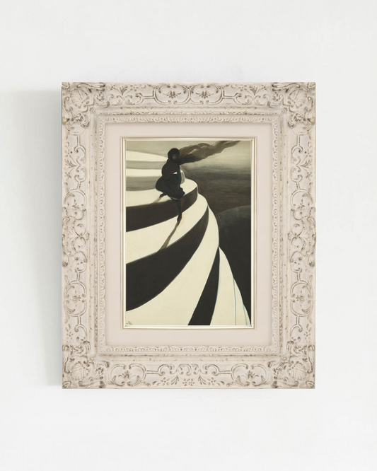 SILENCE-06 : Léon Spilliaert - "Vertigo" Framed Art