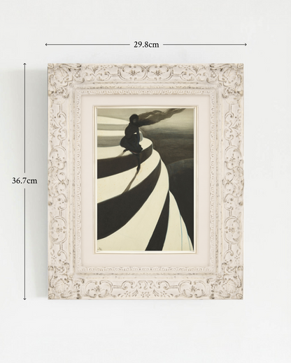 SILENCE-06 : Léon Spilliaert - "Vertigo" Framed Art