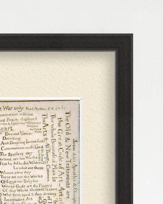SILENCE-07 : William Blake - "Laocoön" Framed Art