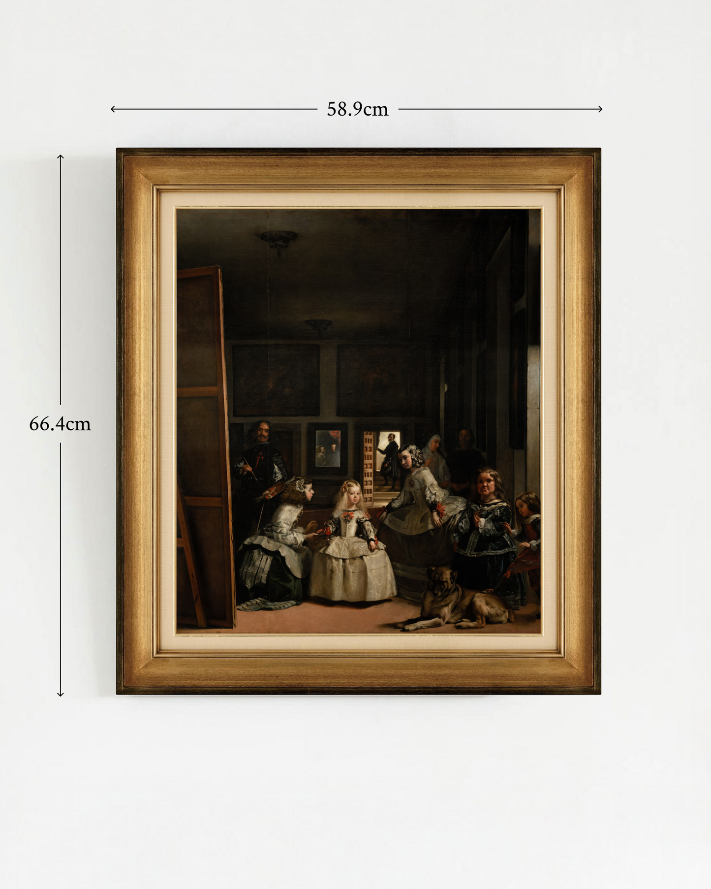 Diego Velázquez - "Las Meninas" Framed Art