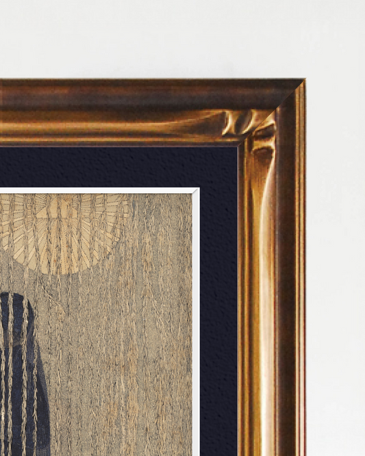 SILENCE-08 : Carlos Schwabe - "All Saints' Day" Framed Art