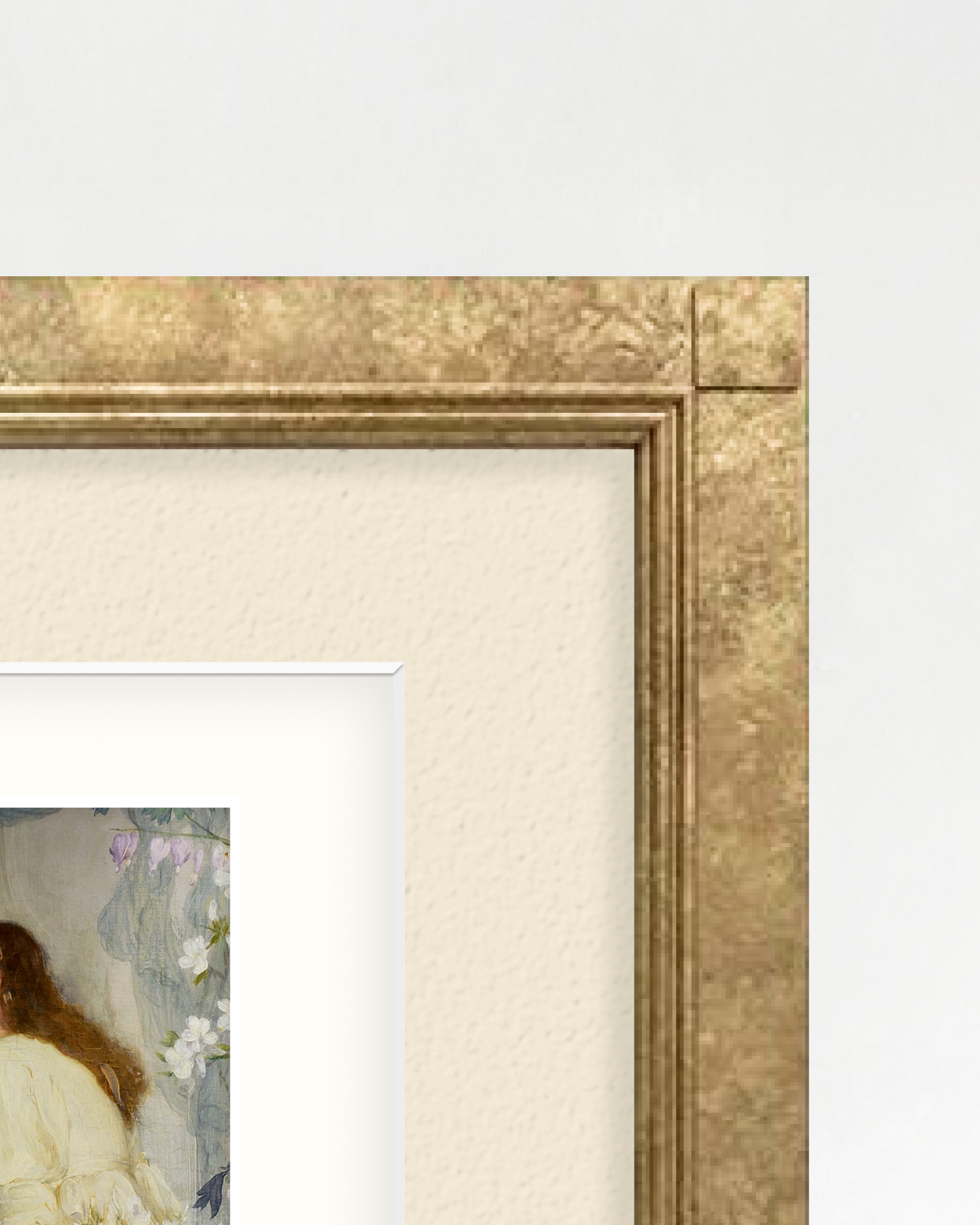 REVERIE-01 : James McNeill Whistler - "Symphony in White, No. III" Framed Art