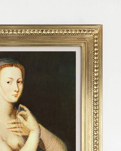 School of Fontainebleau - "Poppaea Sabina" Framed Art