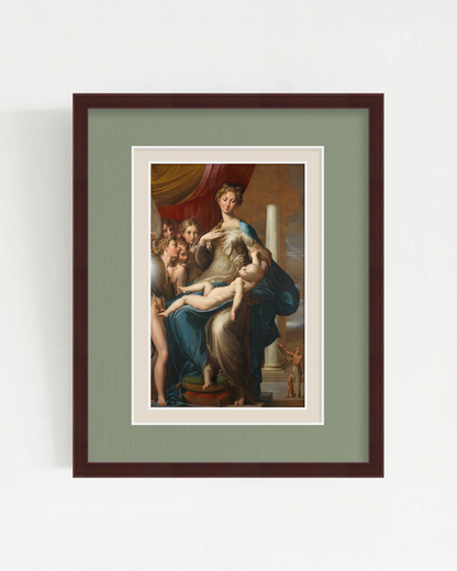 Parmigianino - "Madonna with the Long Neck" Framed Art