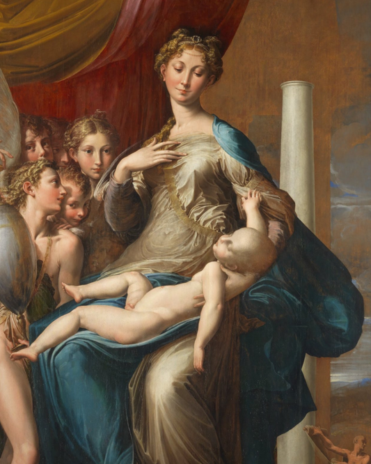 Parmigianino - "Madonna with the Long Neck" Framed Art