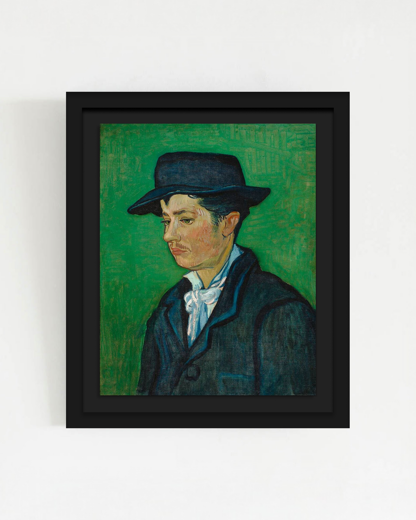 Vincent Willem van Gogh - "Portrait of Armand Roulin" Framed Art
