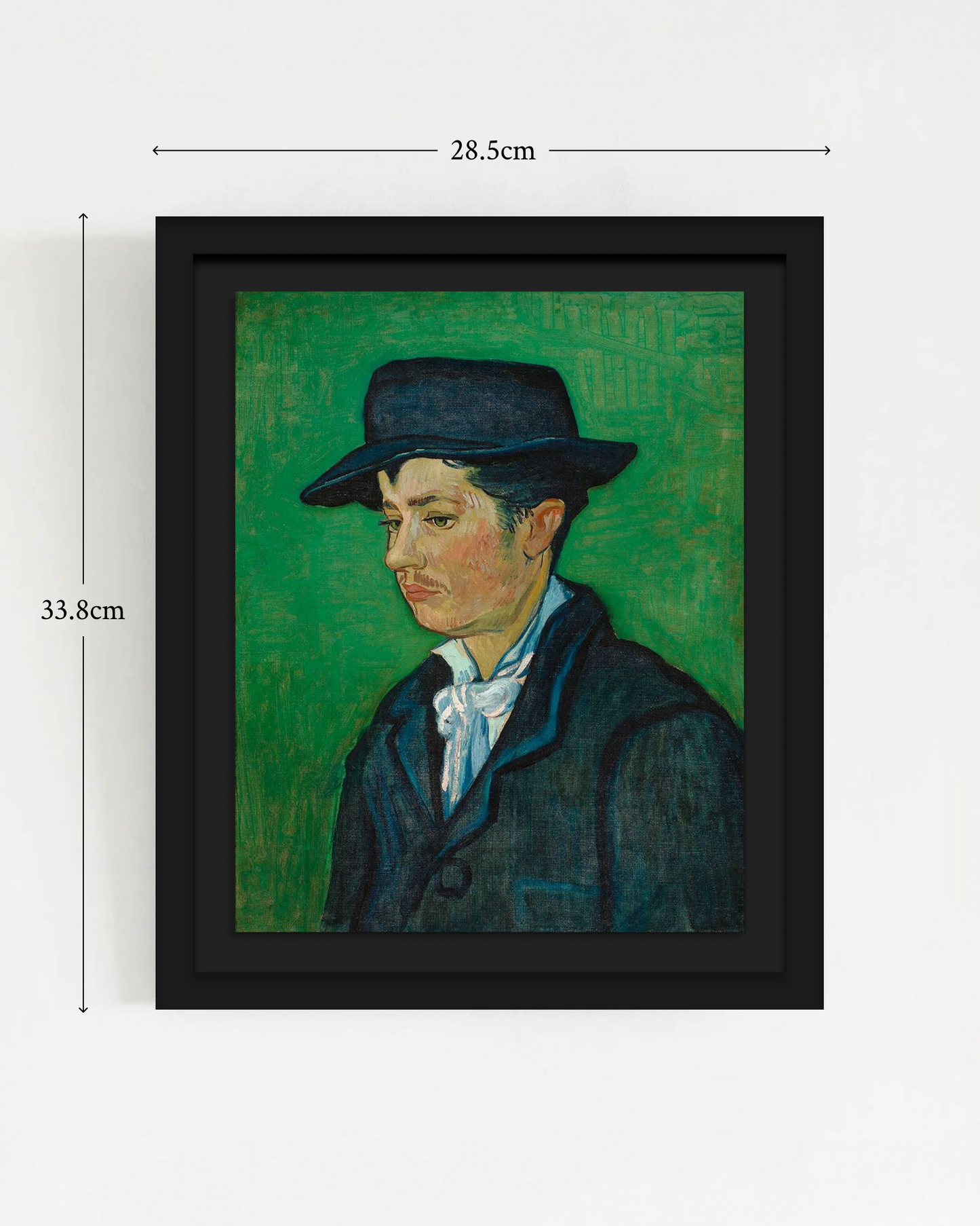 Vincent Willem van Gogh - "Portrait of Armand Roulin" Framed Art