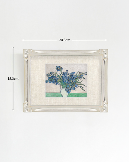 Vincent Willem van Gogh - "Irises" Miniature Framed Art