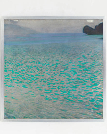 Gustav Klimt - "Attersee" Framed Art