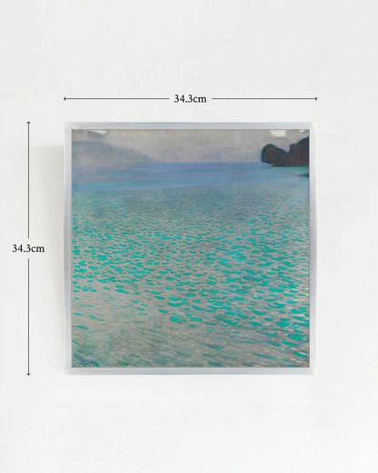 Gustav Klimt - "Attersee" Framed Art