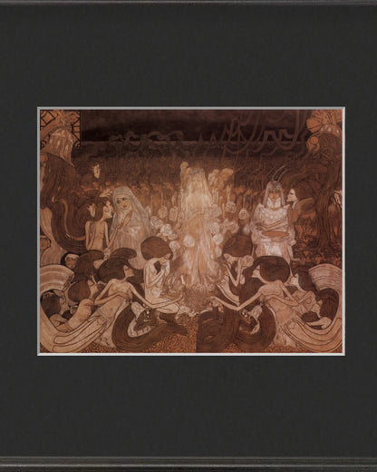 Jan Toorop - "The Three Brides" Framed Art