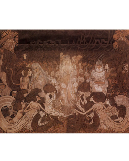 Jan Toorop - "The Three Brides" Framed Art