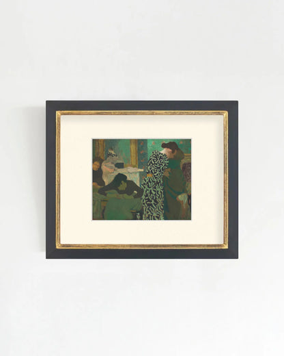 Édouard Vuillard - "The Flowered Dress" Framed Art