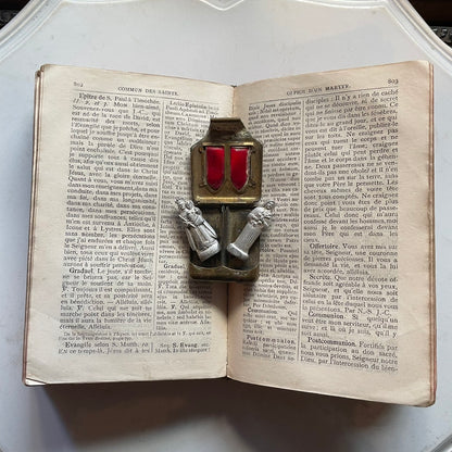 Miniature Saint Amulet – Early 20th Century, France