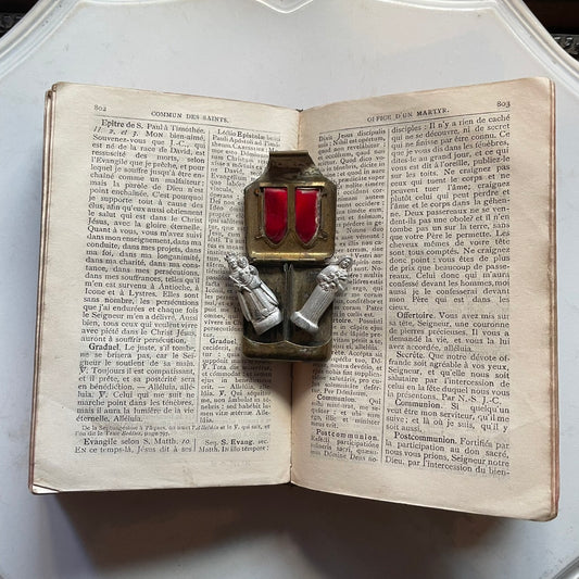 Miniature Saint Amulet – Early 20th Century, France