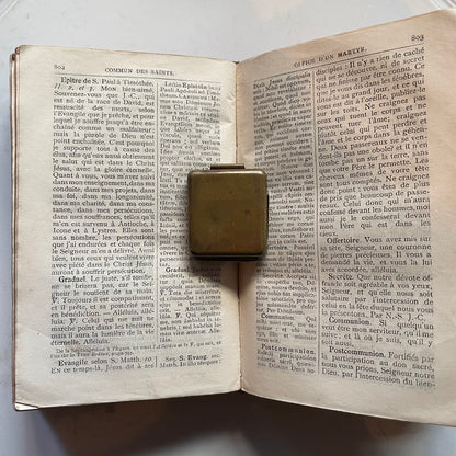 Miniature Saint Amulet – Early 20th Century, France