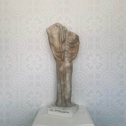 Art Nouveau Alabaster Marble Statue