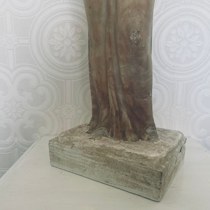 Art Nouveau Alabaster Marble Statue
