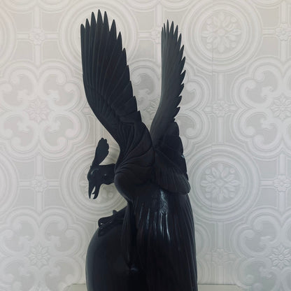 Carved Phoenix Sculpture