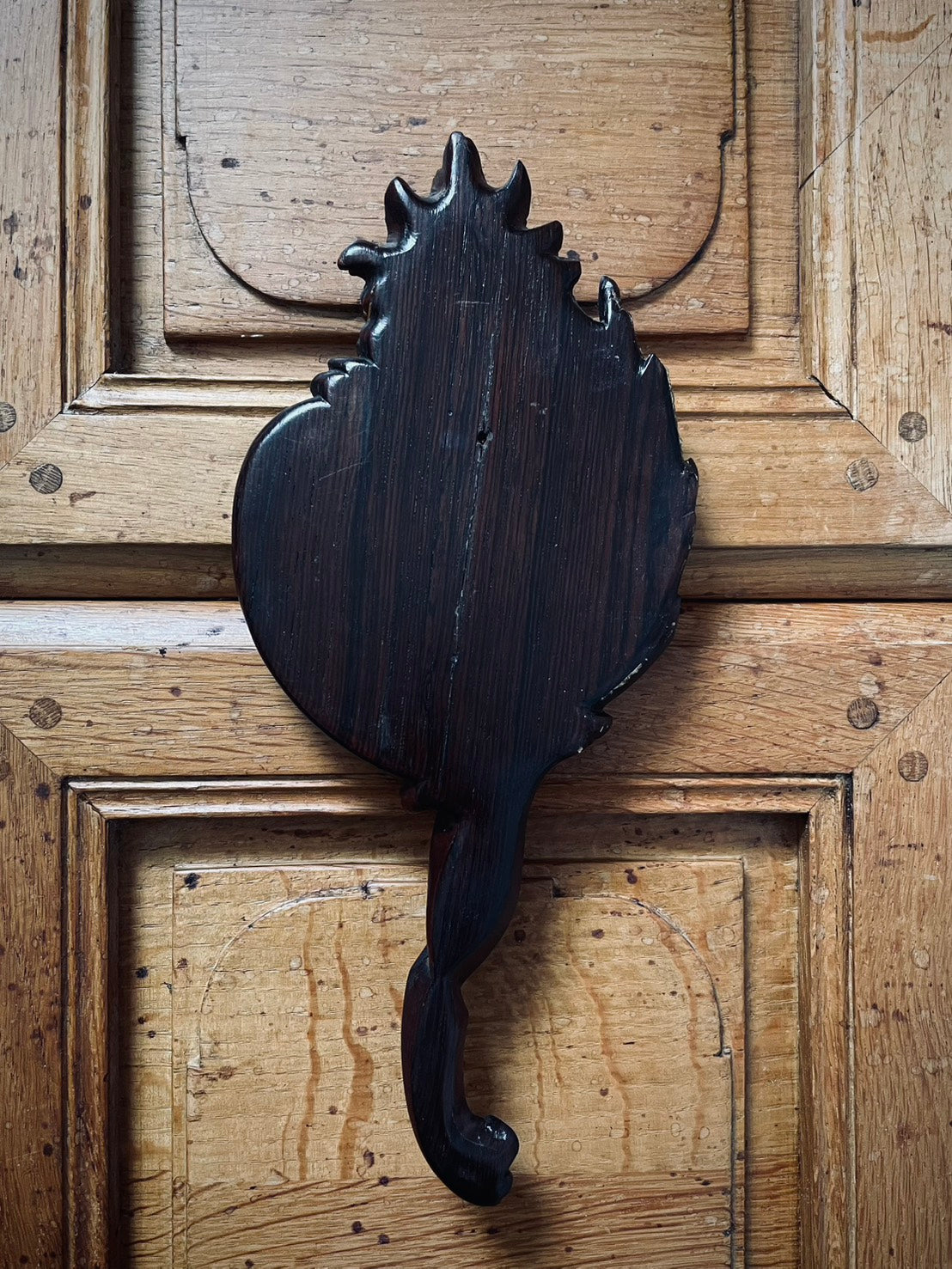 Victorian Style Rocaille Hand Mirror – Mid-19th Century, France
