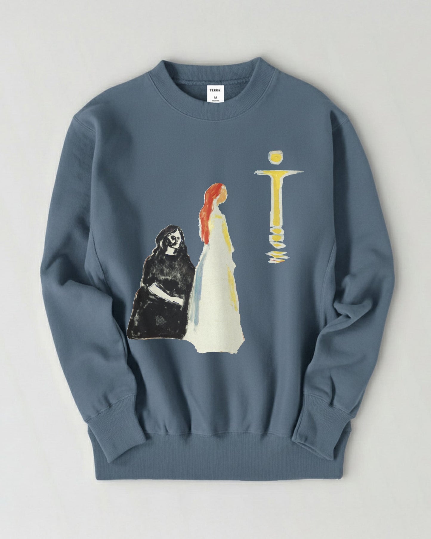 Edvard Munch blue image