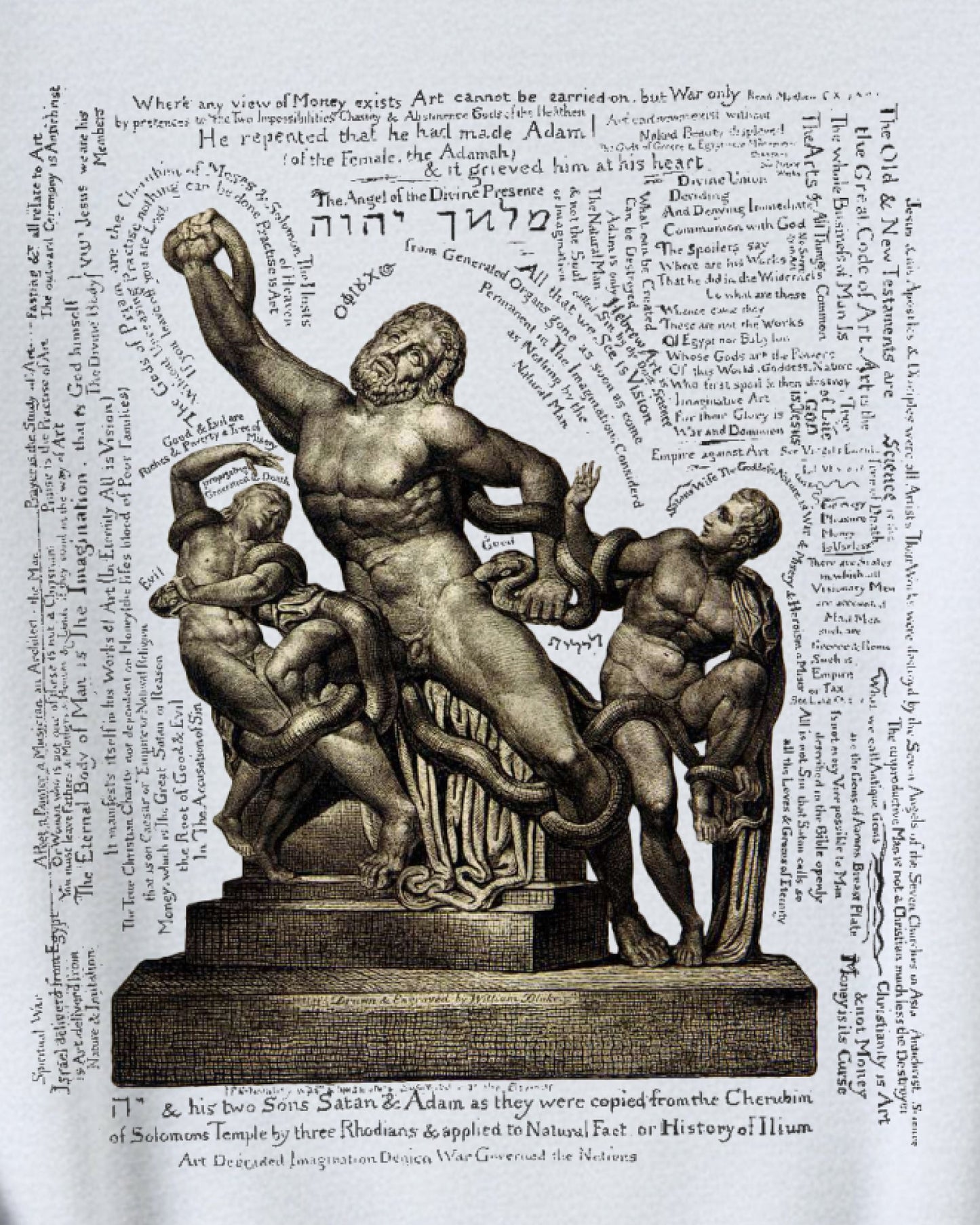 William Blake Art Sweatshirt