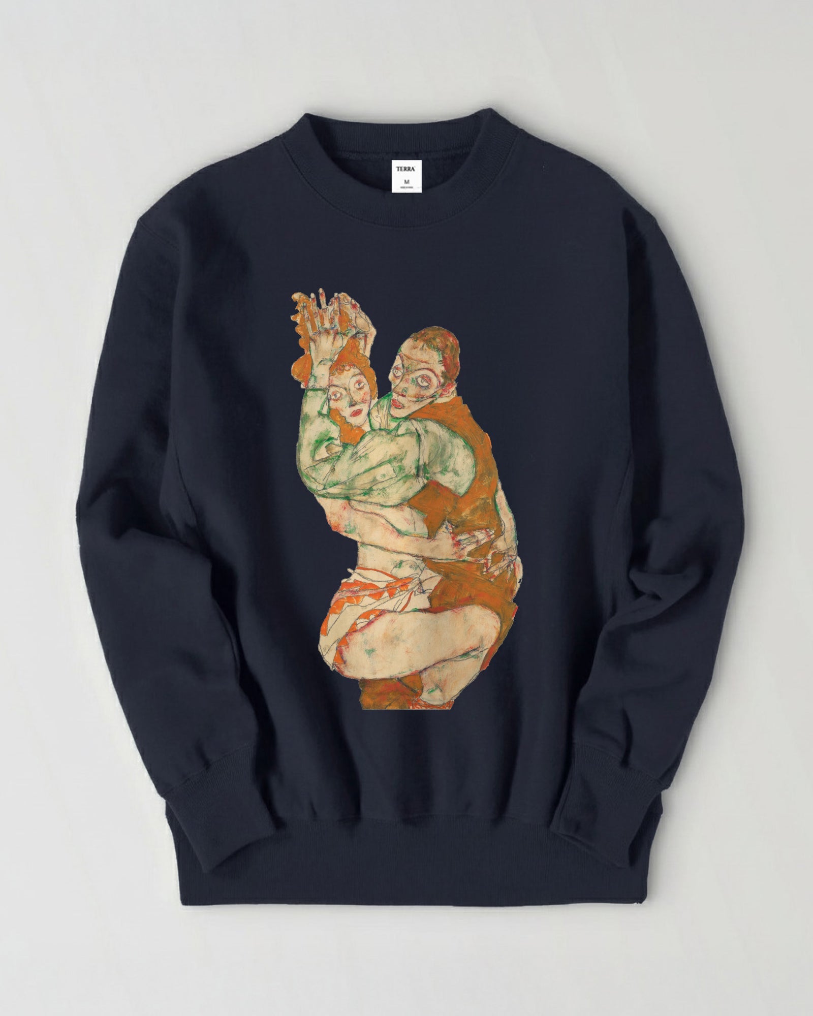 Egon Schiele navy image