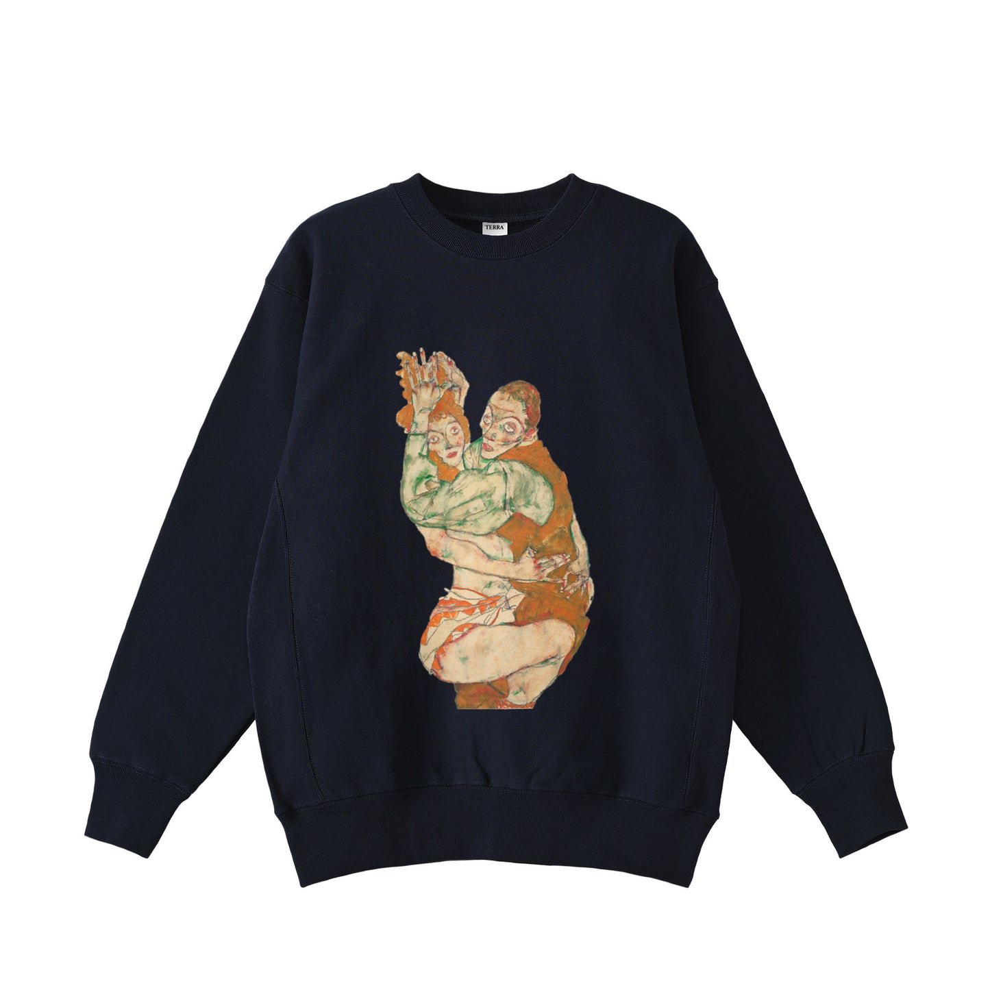 Egon Schiele navy image