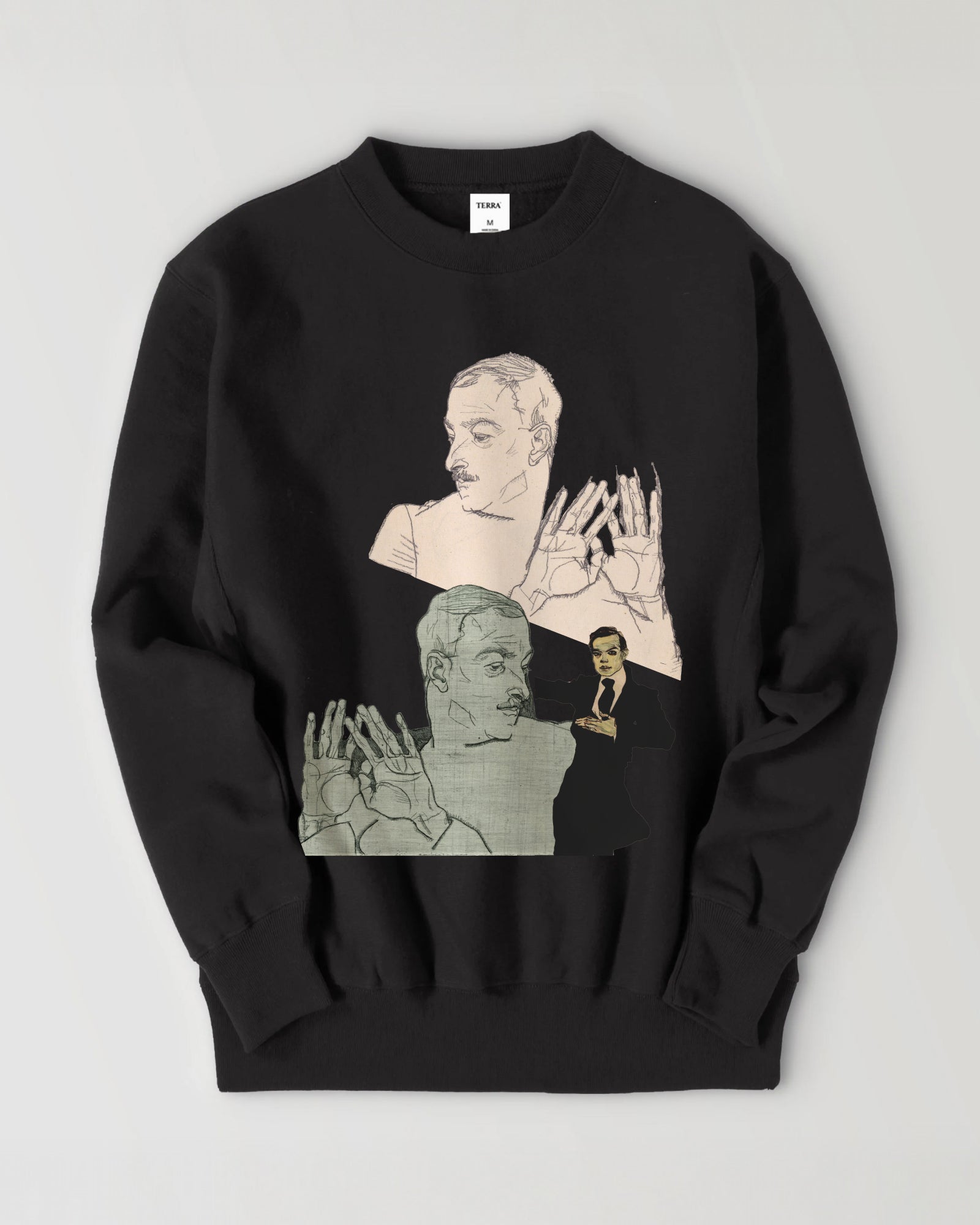 Egon Schiele black image