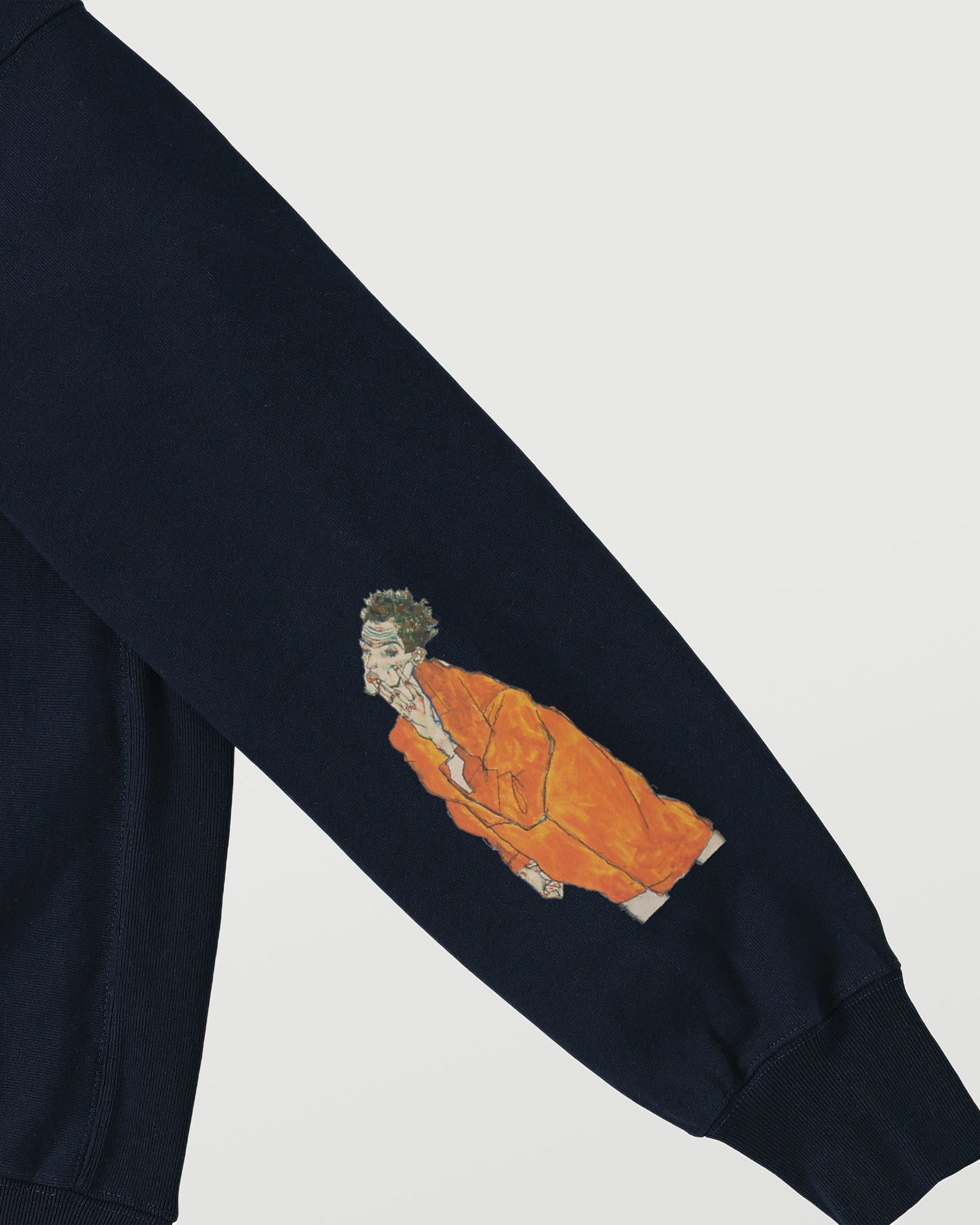 Egon Schiele navy image