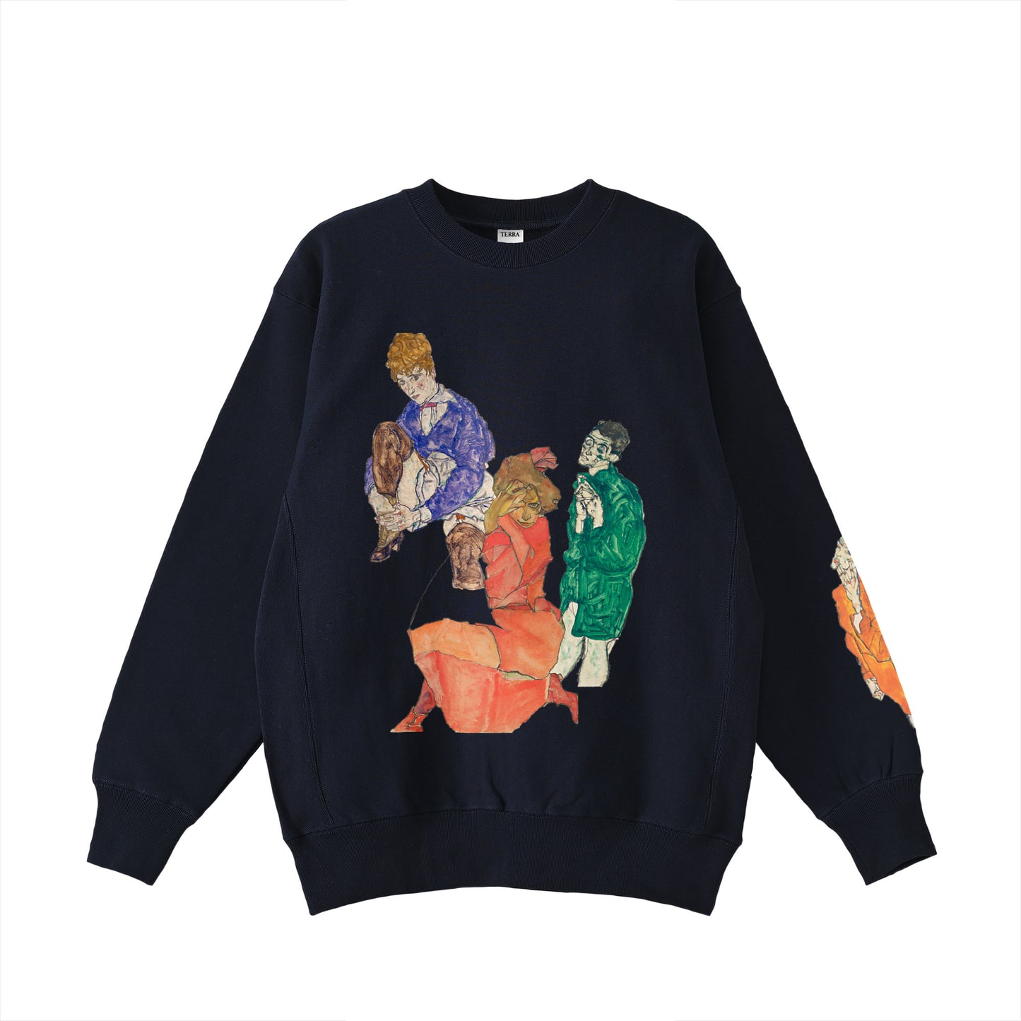 Egon Schiele navy image