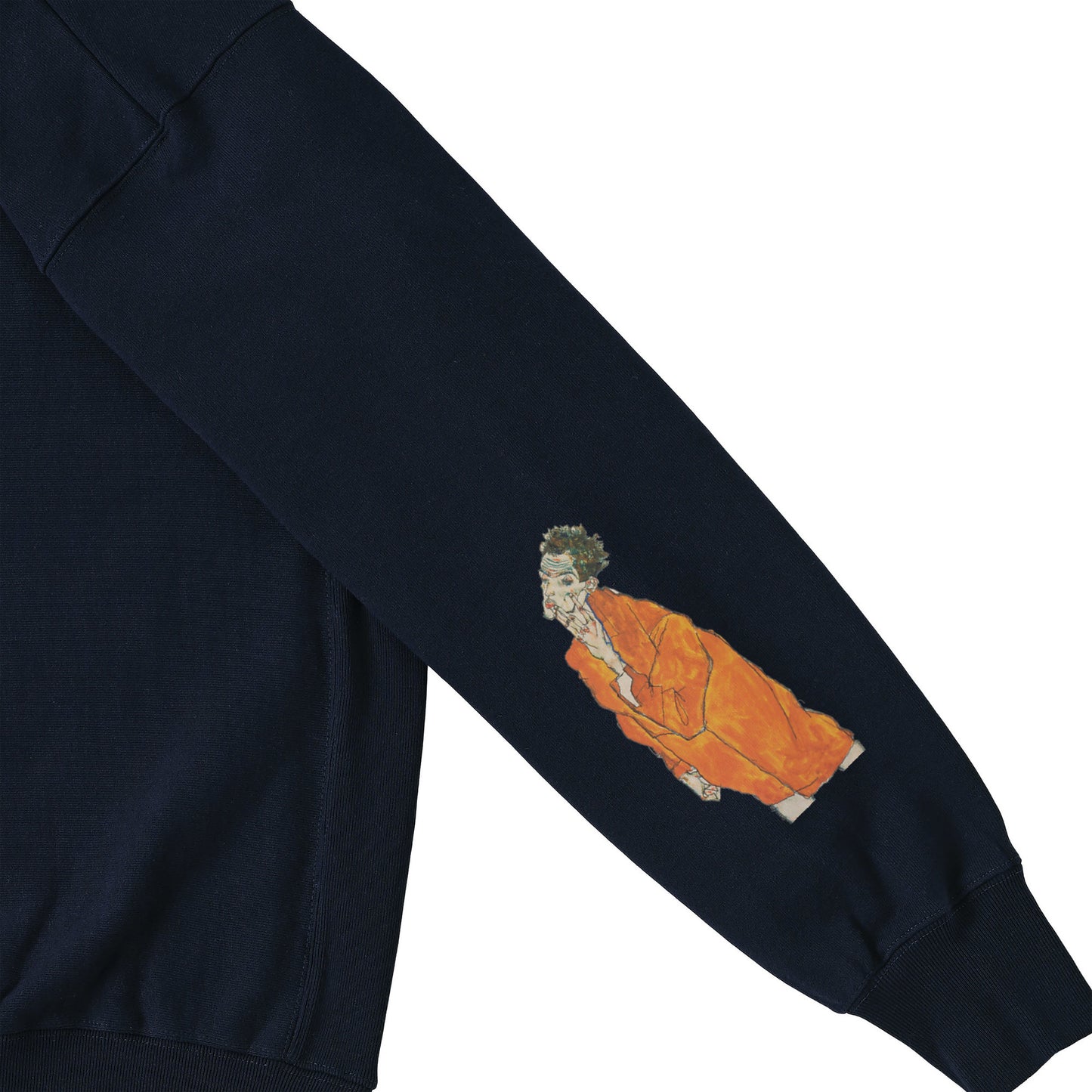 Egon Schiele navy image