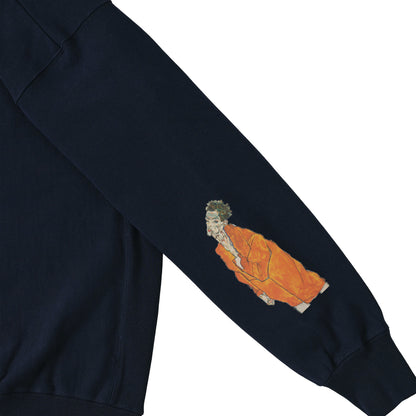 Egon Schiele navy image